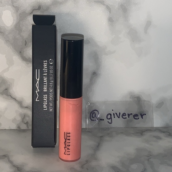 NIB MAC LOTS OF LAUGHS LIPGLASS ORIGINAL SHADES FORMULA LARGER SIZE! - Picture 1 of 12